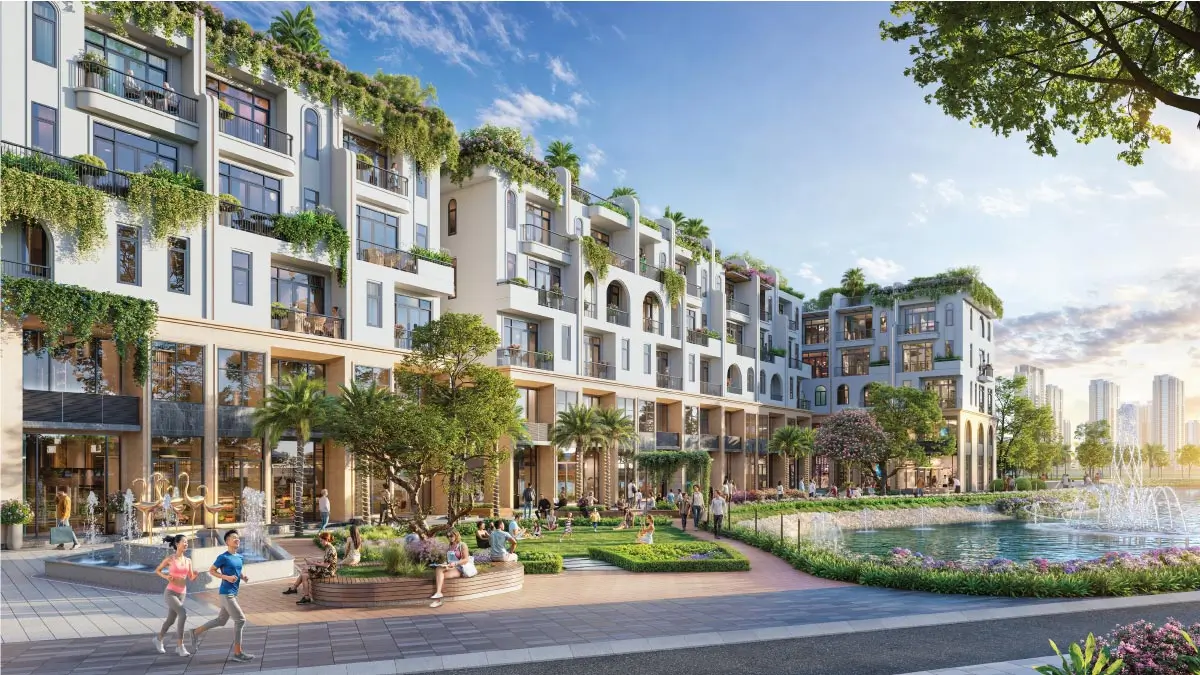 Không gian sống tại Shophouse Vaquarius