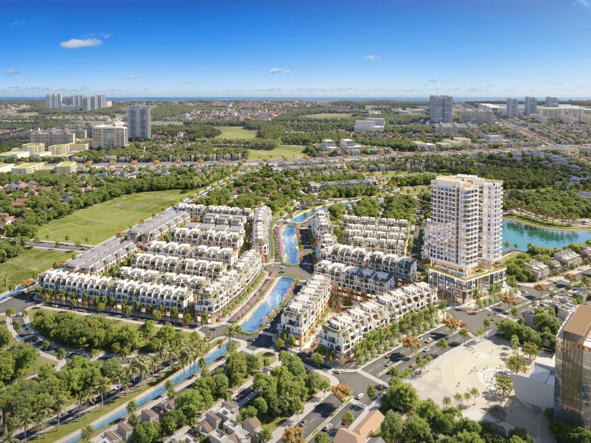 Phối cảnh dự án Vaquarius Văn Giang