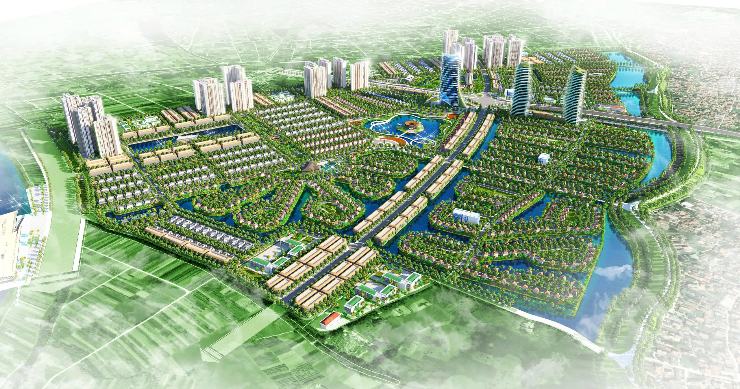 Phối cảnh KĐT Alluvia City