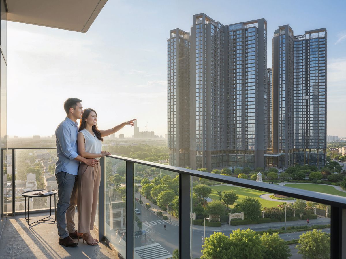 Biophilic Design tại Alumi còn được thể hiện tinh tế trong từng chi tiết kiến trúc